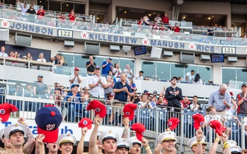Washington Nationals Honor Marine Corps with Pregame ceremony and tribute during Marine Day