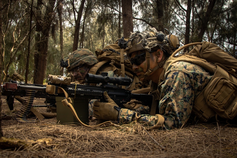 Total Lockdown: SOI-West Advanced Infantry Marine Course class 3-25 conducts AIMC at KTA