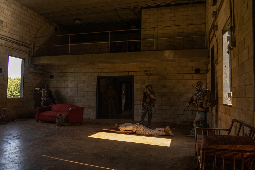 Total Lockdown: SOI-West Advanced Infantry Marine Course class 3-25 conducts AIMC at KTA