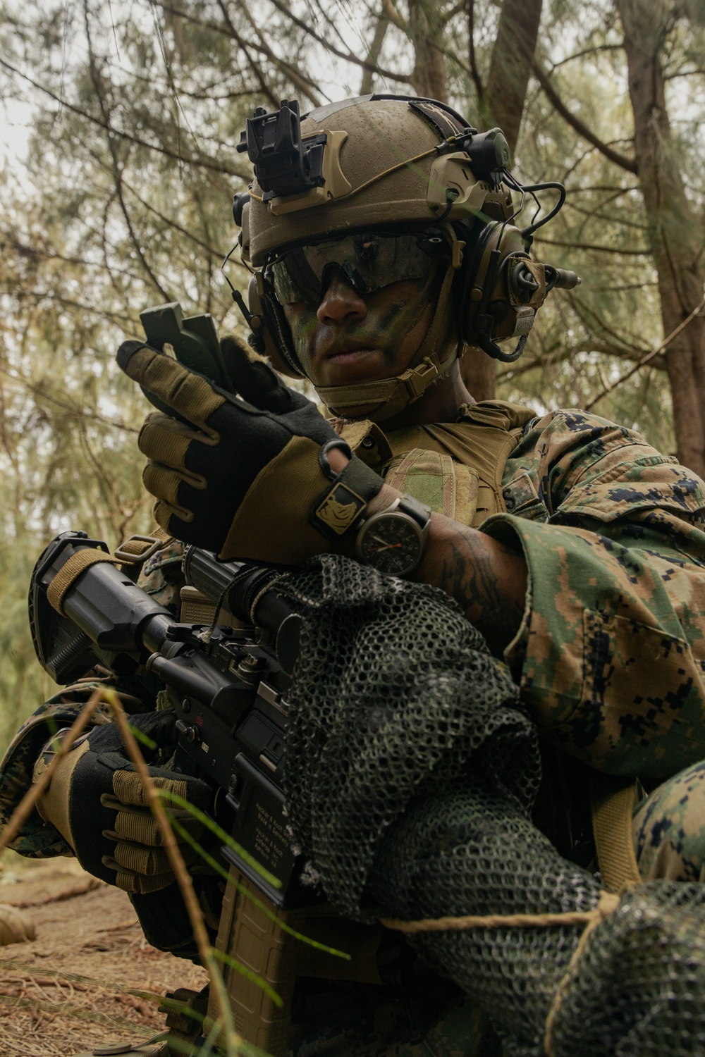 Total Lockdown: SOI-West Advanced Infantry Marine Course class 3-25 conducts AIMC at KTA