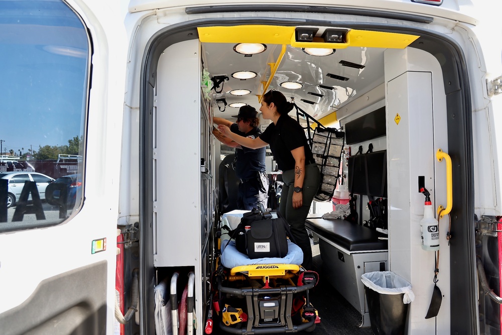 Navy Corpsmen Ride-Along with Local Ambulance Paramedics to Bolster Patient Care and Readiness