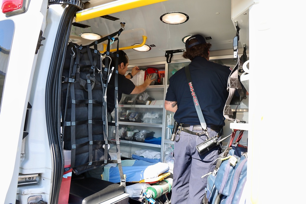 Navy Corpsmen Ride-Along with Local Ambulance Paramedics to Bolster Patient Care and Readiness