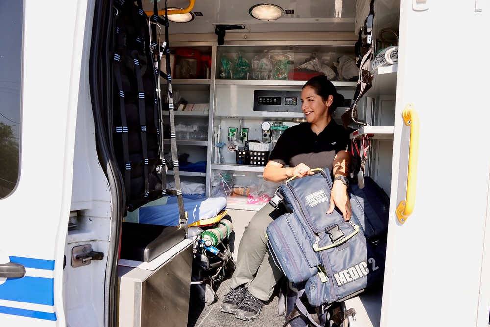 Navy Corpsmen Ride-Along with Local Ambulance Paramedics to Bolster Patient Care and Readiness