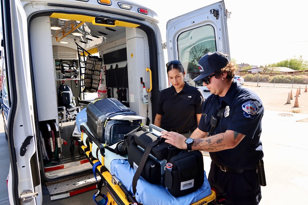 Navy Corpsmen Ride-Along with Local Ambulance Paramedics to Bolster Patient Care and Readiness