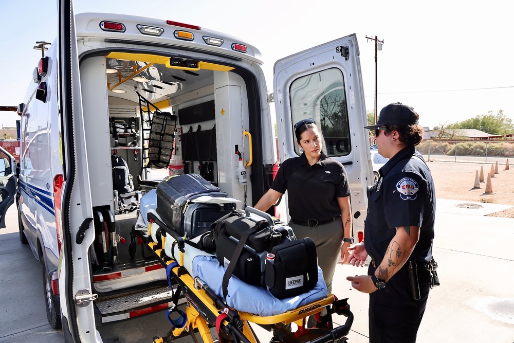 Navy Corpsmen Ride-Along with Local Ambulance Paramedics to Bolster Patient Care and Readiness