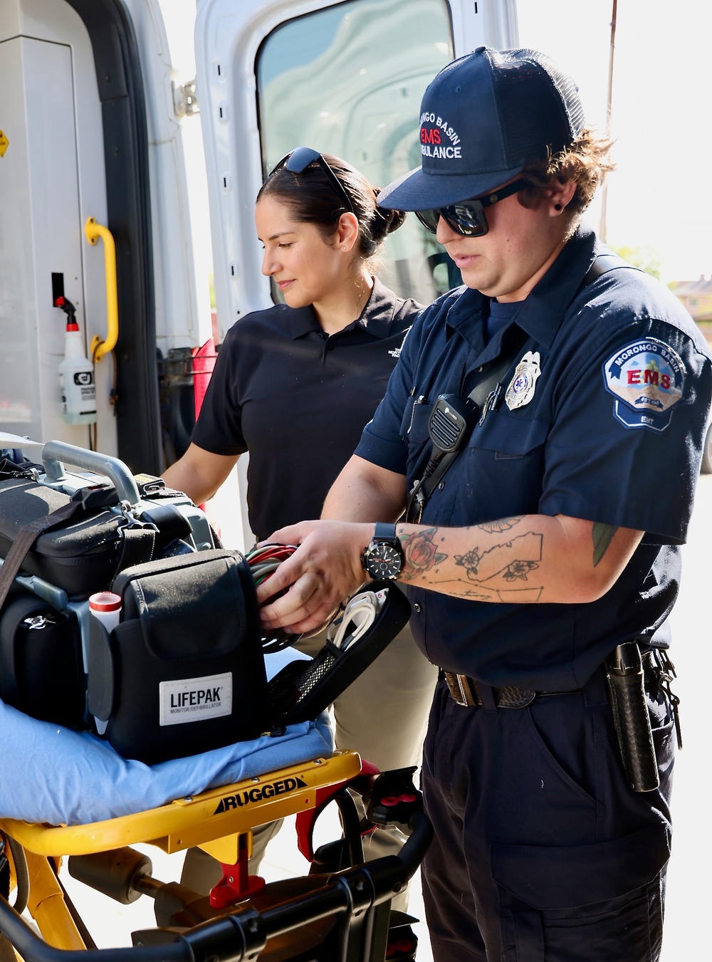 Navy Corpsmen Ride-Along with Local Ambulance Paramedics to Bolster Patient Care and Readiness