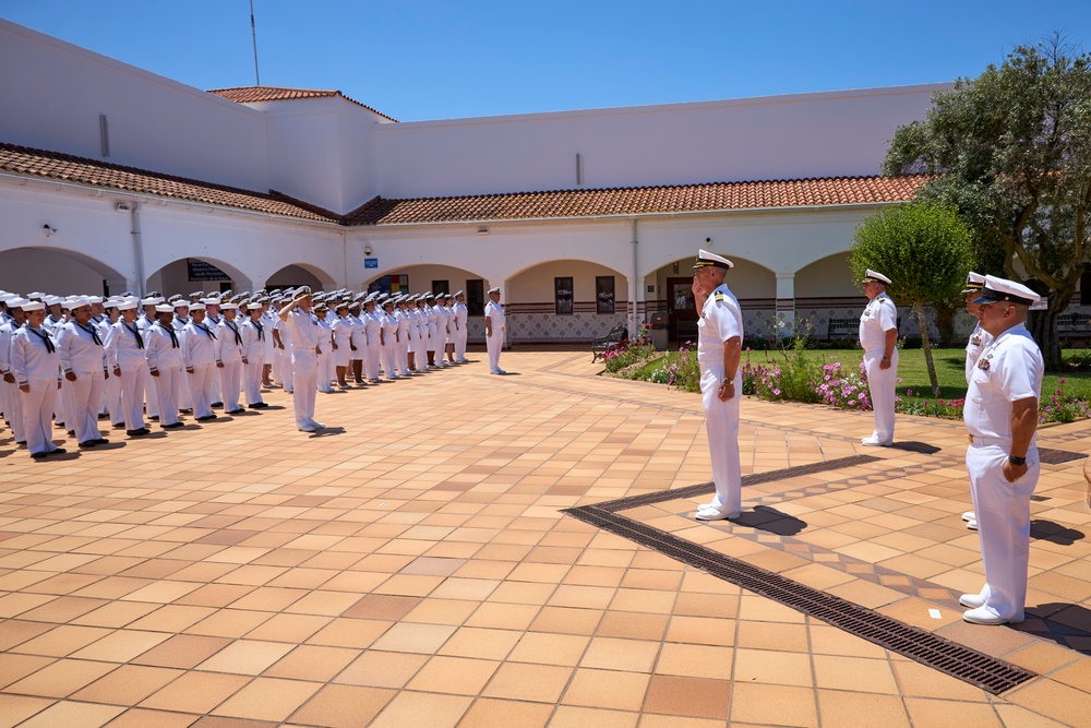 Sharp, Ready, Proud: Rota Sailors Showcase Naval Excellence in Summer Whites