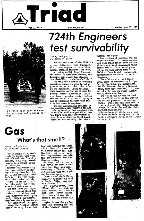 This Month in Fort McCoy History — June