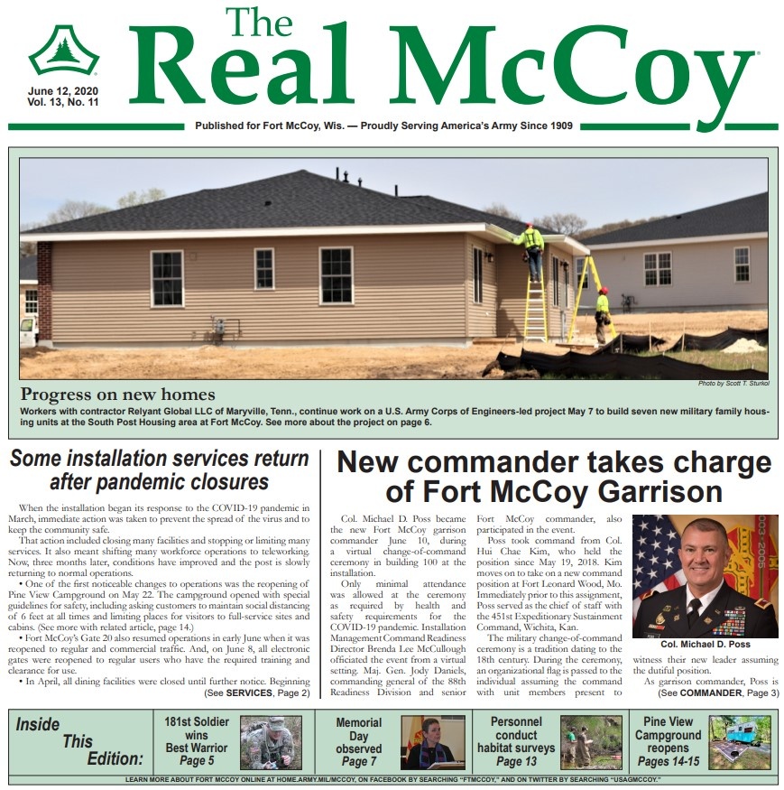 This Month in Fort McCoy History — June