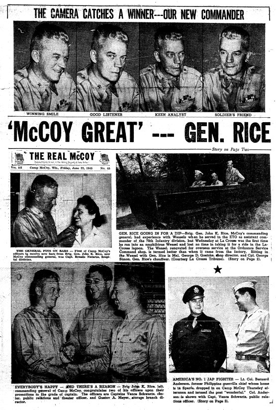This Month in Fort McCoy History — June