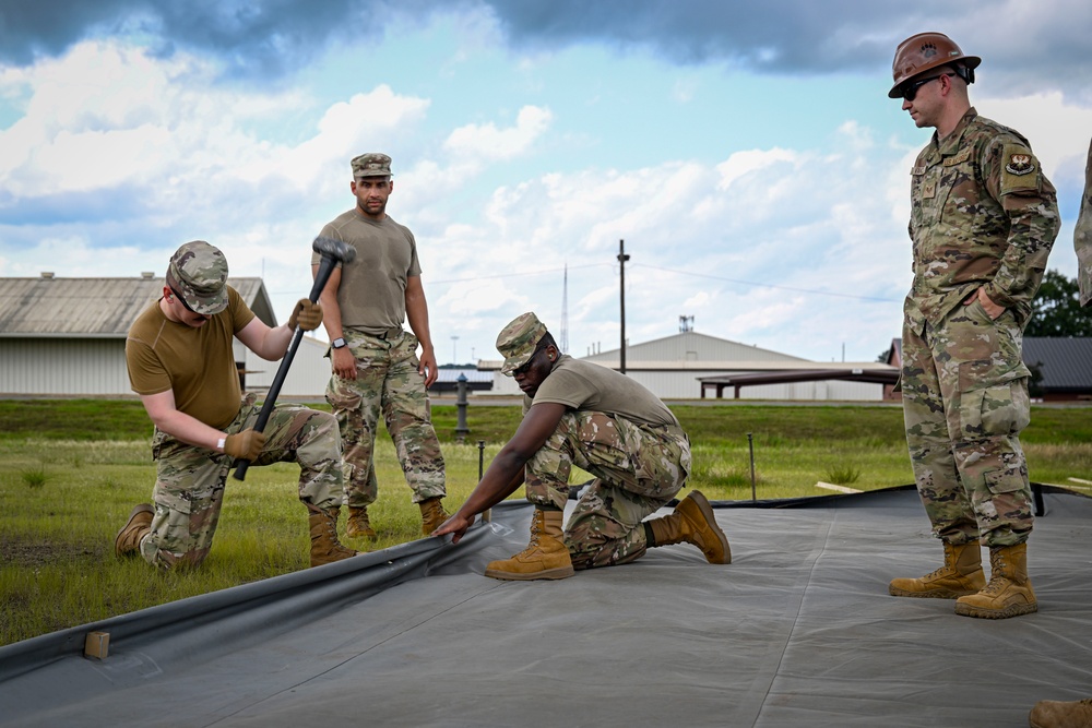 Contracting and Finance Airmen train for contingency ops
