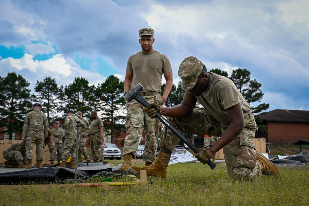 Contracting and Finance Airmen train for contingency ops