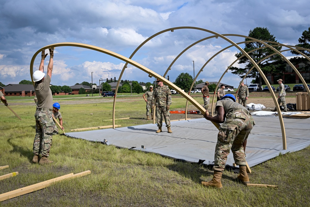 Contracting and Finance Airmen train for contingency ops