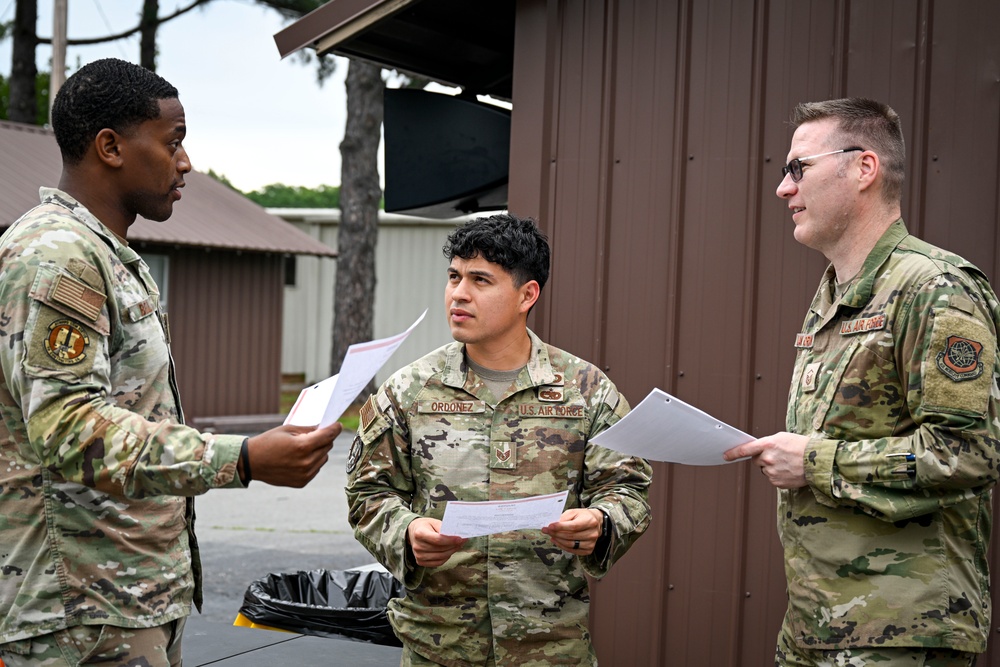 Contracting and Finance Airmen train for contingency ops