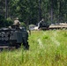 The 1-181st Field Artillery Regiment conducts training exercise