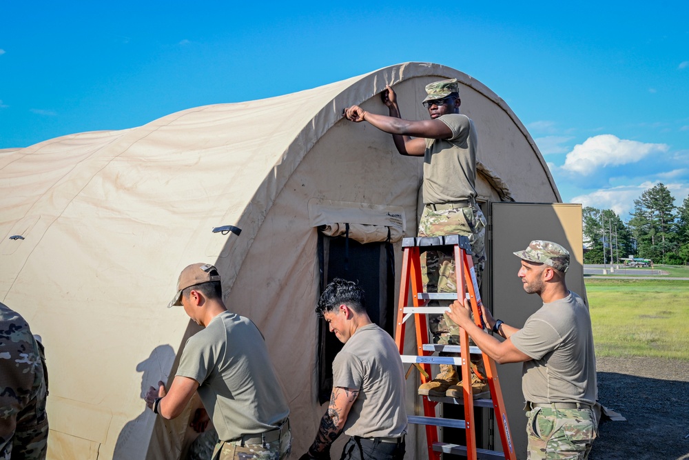 Contracting and Finance Airmen train for contingency ops