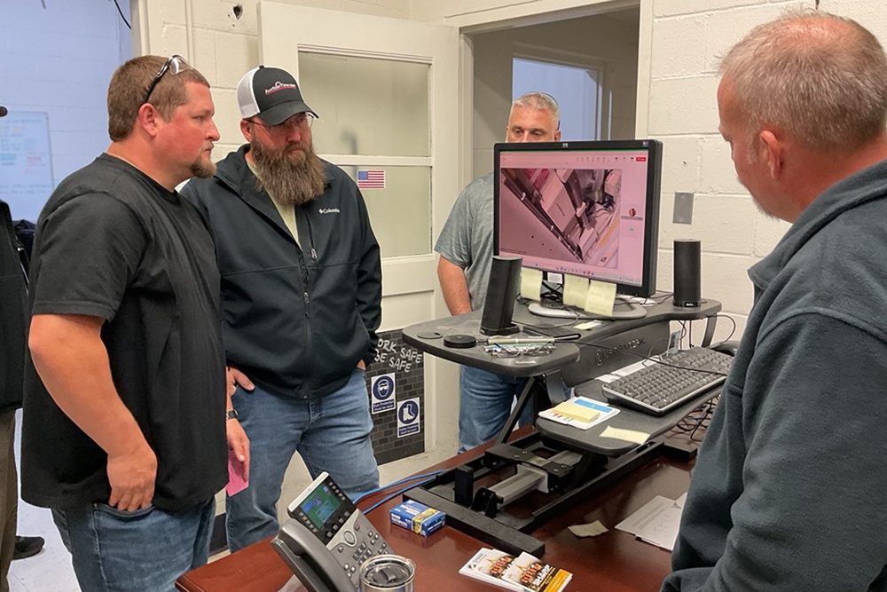 LEAD experts successfully conduct virtual repair