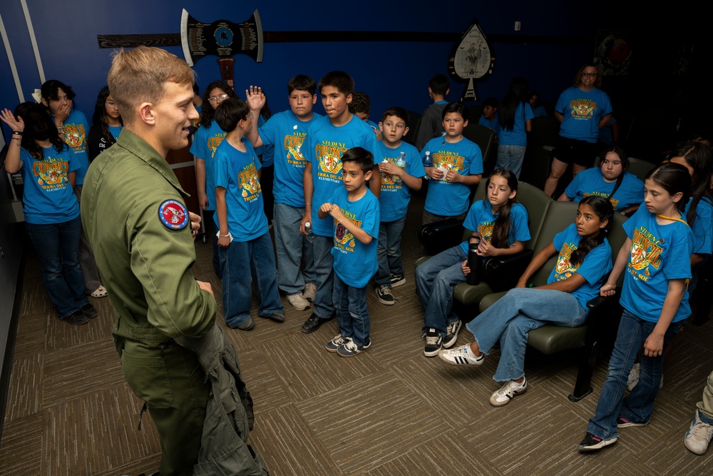 School Visit to VMFA-225