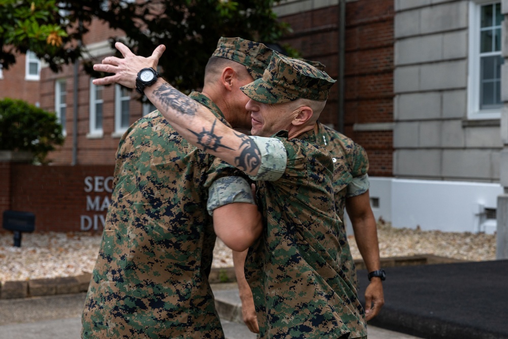 SMMC Meets With II MEF CG