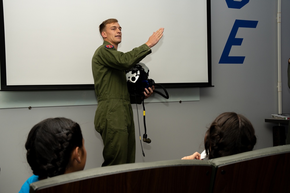 School Visit to VMFA-225