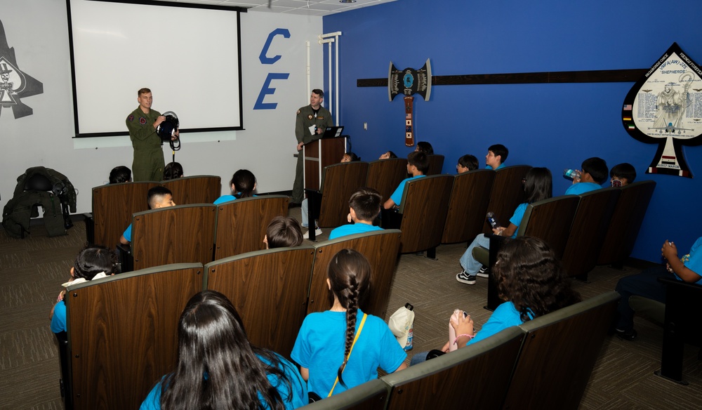 School Visit to VMFA-225