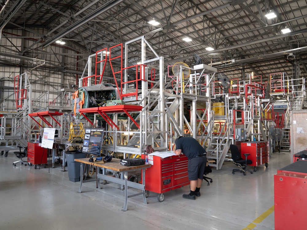 561st AMXS performs F-15 depot maintenance