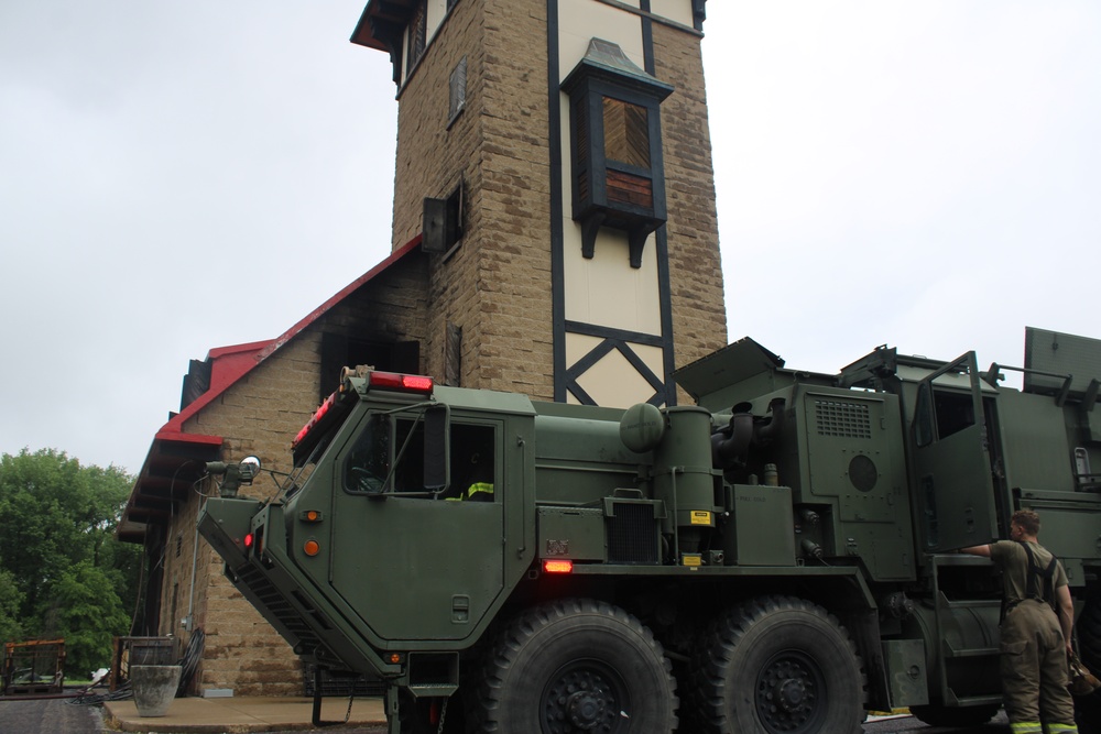 Illinois National Guard Firefighters Train in Peoria