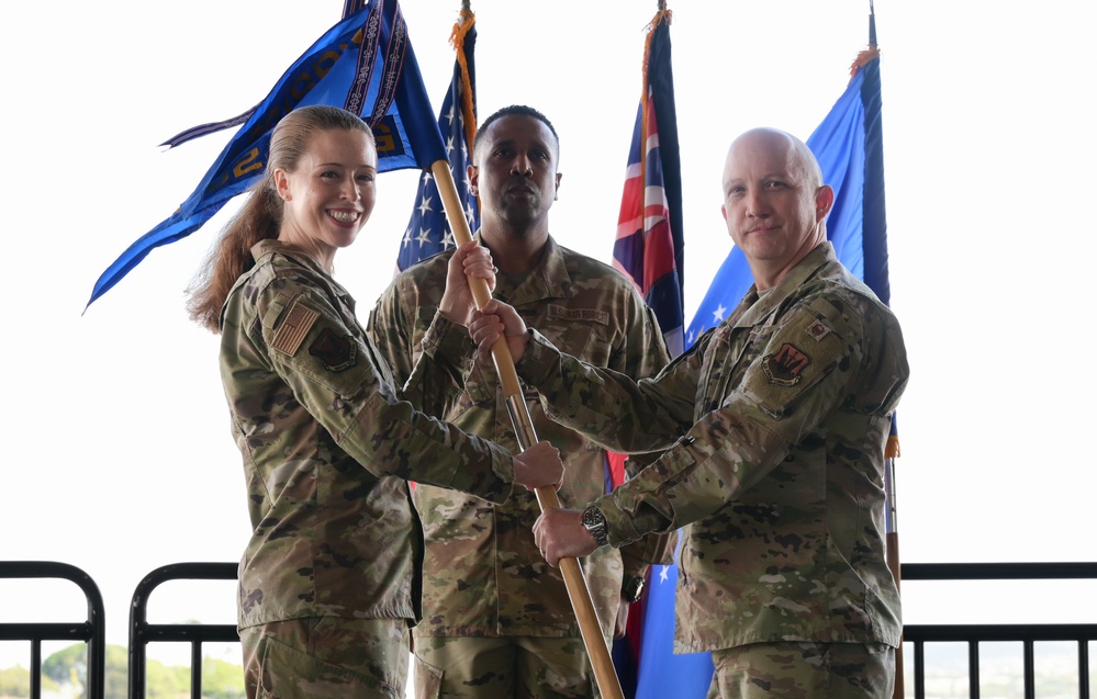 692 ISRG change of command