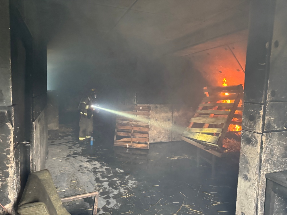 Illinois National Guard Firefighters Train in Peoria