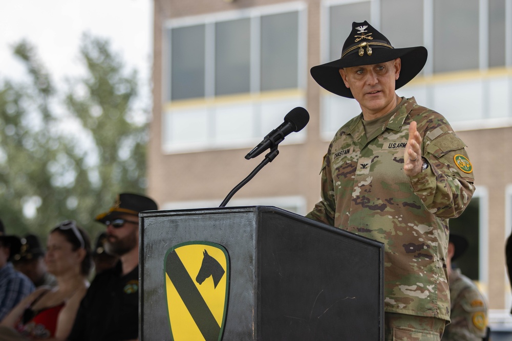 3d Cavalry Regiment conducts Change of Command Ceremony