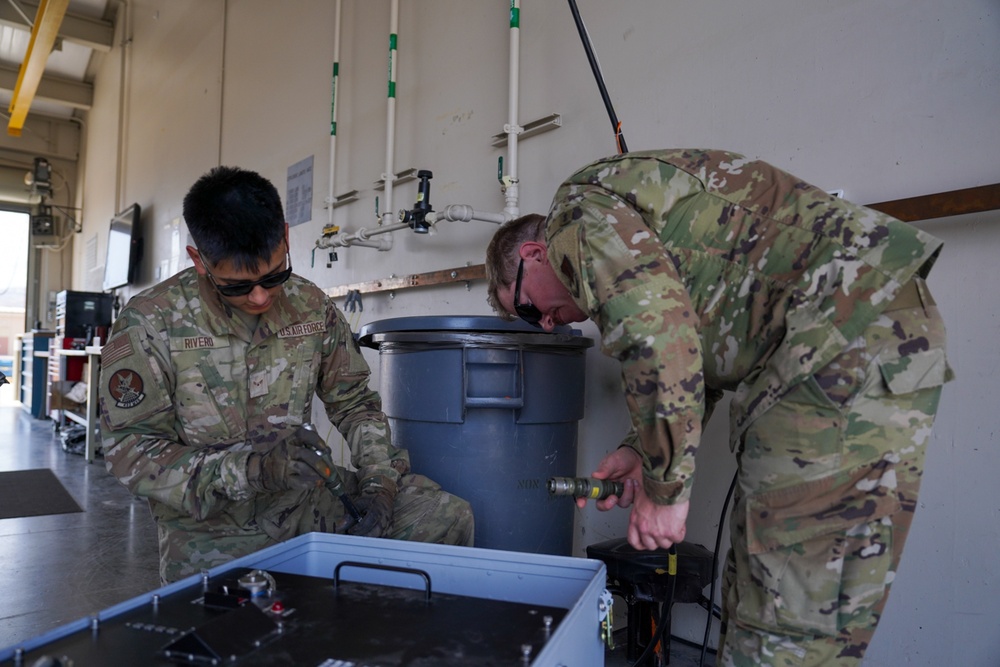 432 AMXS troops conduct readiness training