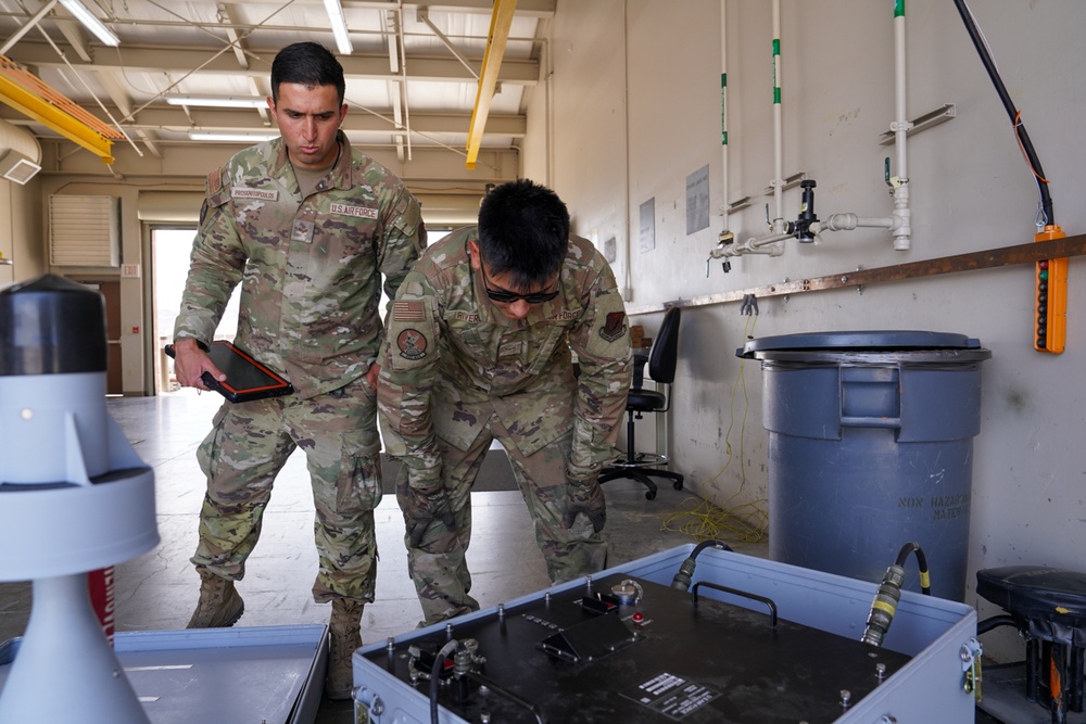 432 AMXS troops conduct readiness training