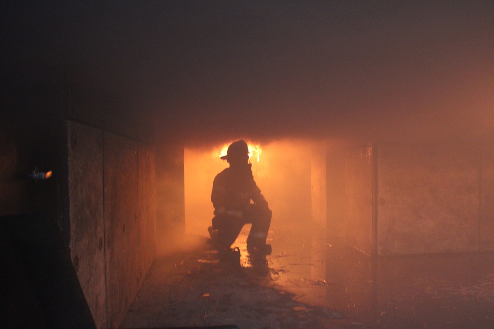 Illinois National Guard Firefighters Train in Peoria