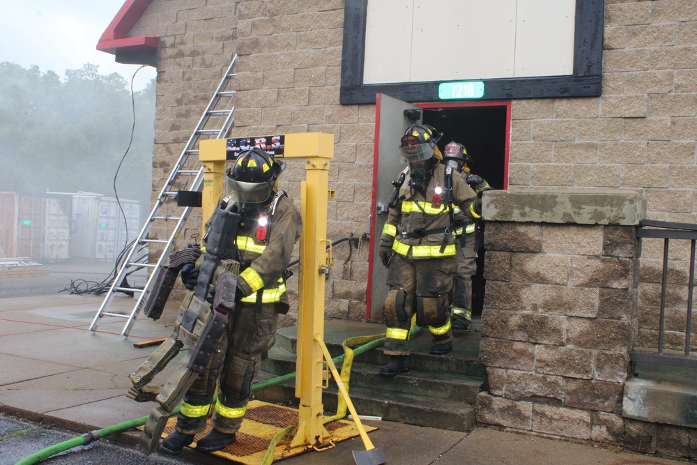 Illinois National Guard Firefighters Train in Peoria