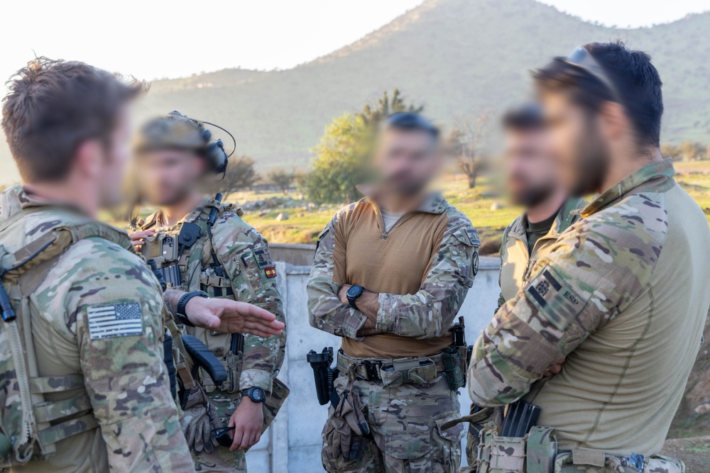 CQB training during SOUTHERN STAR 25