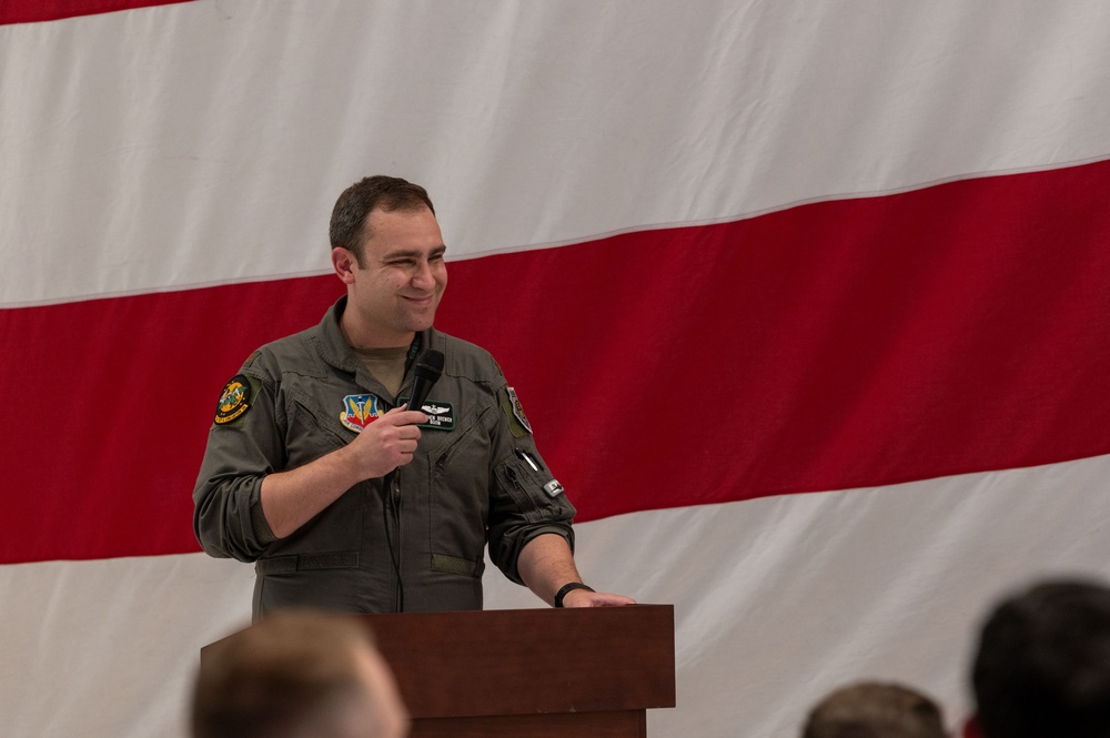 57th Aircraft Maintenance Squadron inducts new dedicated crew chiefs
