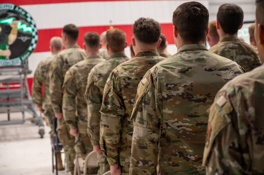 57th Aircraft Maintenance Squadron inducts new dedicated crew chiefs