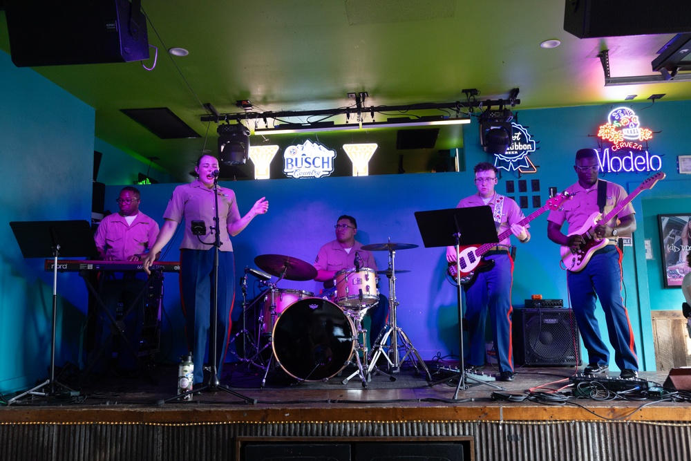 Marine Week Nashville: 2d MAW band performance at Kid Rock's Big Honky Tonk &amp; Steakhouse