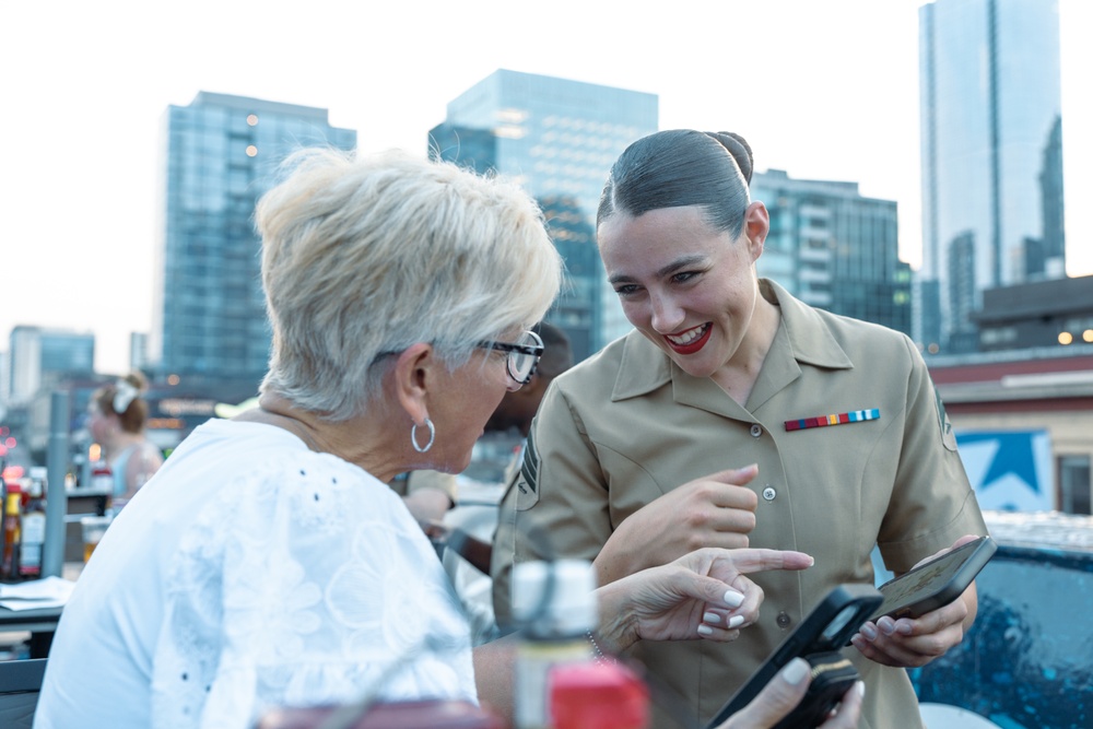 Marine Week Nashville: 2d MAW band performance at Kid Rock's Big Honky Tonk &amp; Steakhouse