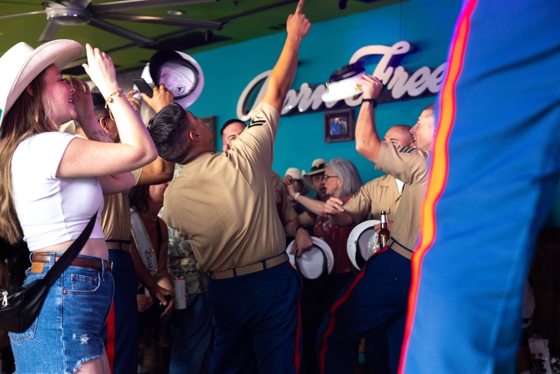 Marine Week Nashville: 2d MAW band performance at Kid Rock's Big Honky Tonk &amp; Steakhouse