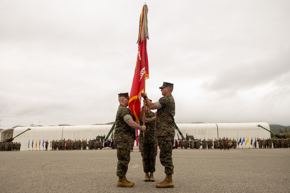 1st Maintenance Battalion Change of Command Ceremony
