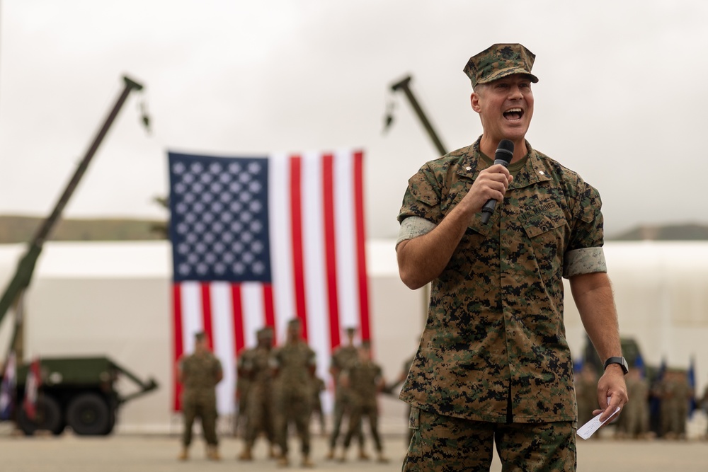 1st Maintenance Battalion Change of Command Ceremony