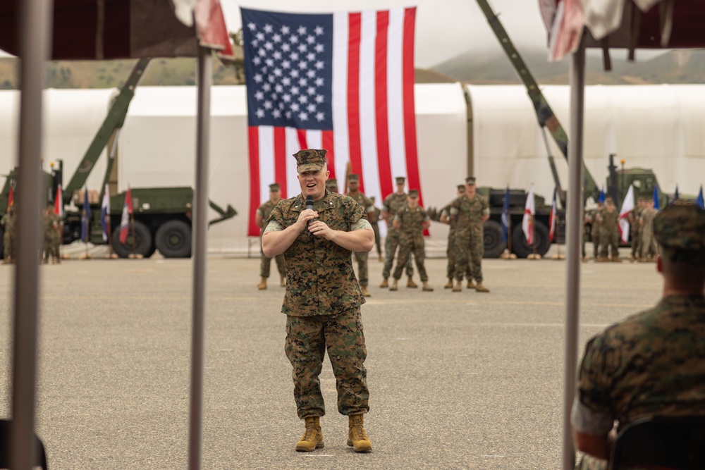 1st Maintenance Battalion Change of Command Ceremony