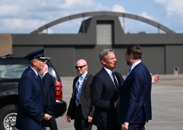 Vice President Vance visits Berry Field