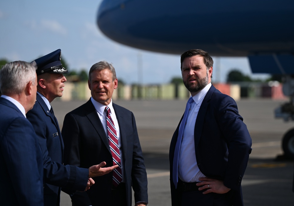 Vice President Vance visits Berry Field
