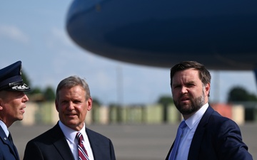 Vice President Vance visits Berry Field