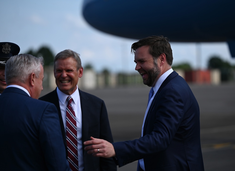 Vice President Vance visits Berry Field