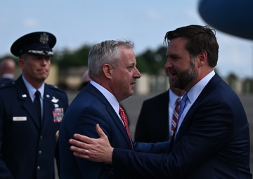 Vice President Vance visits Berry Field