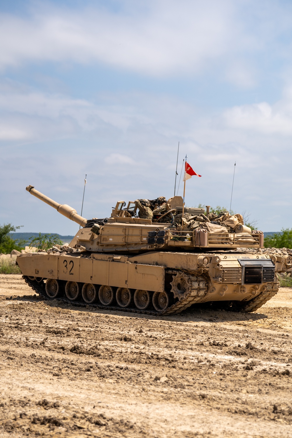 Fort Cavazos Media Day: 1-9CAV Live-Fire Exercise M1A2 Abrams &amp; M2A3 Bradley