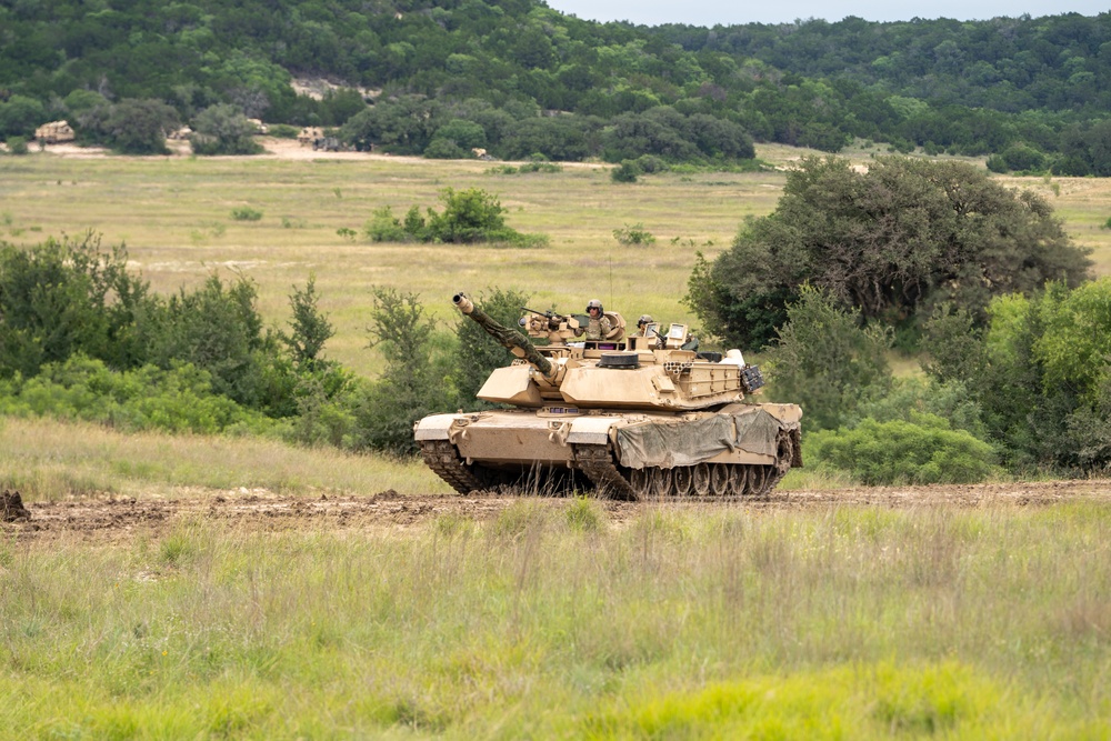 Fort Cavazos Media Day: 1-9CAV Live-Fire Exercise M1A2 Abrams &amp; M2A3 Bradley